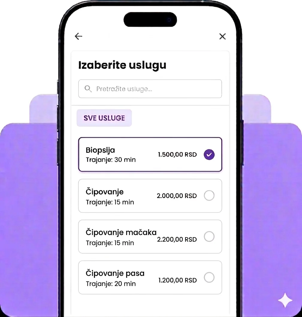 Zakazivanje termina online
